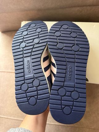 Zapatillas Adidas Mujer Talla 38 Azul/Rosa