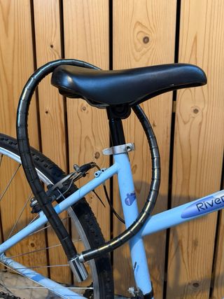 Bicicleta Decathlon Riverside Azul