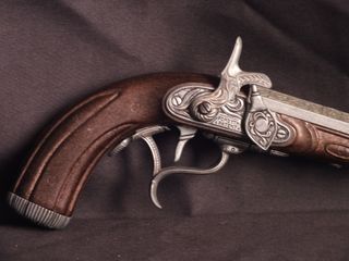 Pistola Duello Vittoriana Giocattolo Cosplay Larp