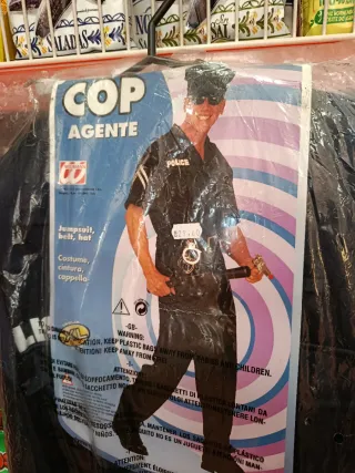 Disfraz Policía Cop Agente Widmann.   Talla XL