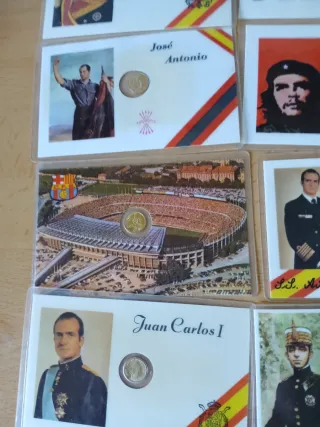 Lote monedas: Copa Mundo 1982, Reyes, Presidentes