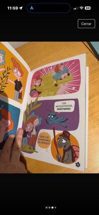 Comic infantil Mini twins