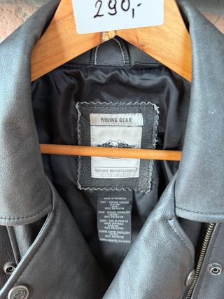 Chaqueta Cuero Harley-Davidson Negra