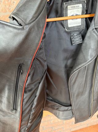 Chaqueta Cuero Harley-Davidson Negra