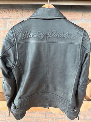 Chaqueta Cuero Harley-Davidson Negra