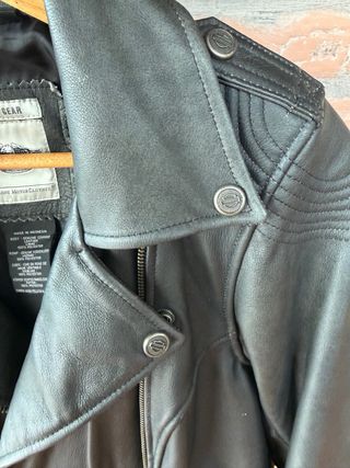 Chaqueta Cuero Harley-Davidson Negra