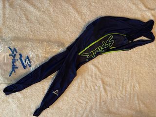 Culotte Spiuk azul con verde lima talla m NUEVO