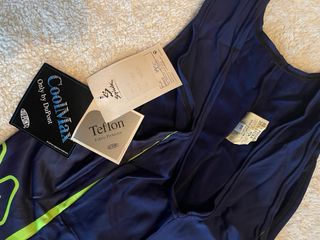 Culotte Spiuk azul con verde lima talla m NUEVO