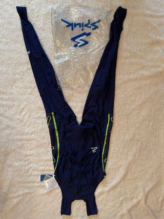 Culotte Spiuk azul con verde lima talla m NUEVO