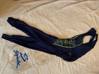 Culotte Spiuk azul con verde lima talla m NUEVO