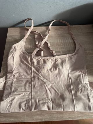 Body reductor YSABEL MORA Talla L Nude NUEVO
