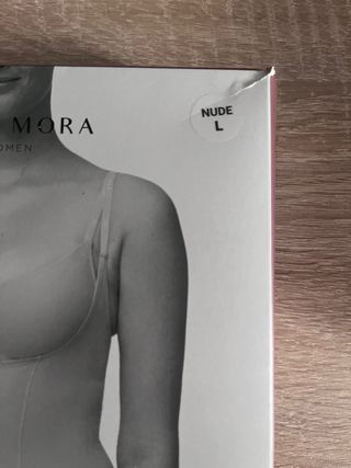 Body reductor YSABEL MORA Talla L Nude NUEVO