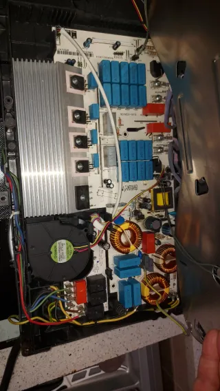 Componentes Placa Bosch mixta inducción vitro