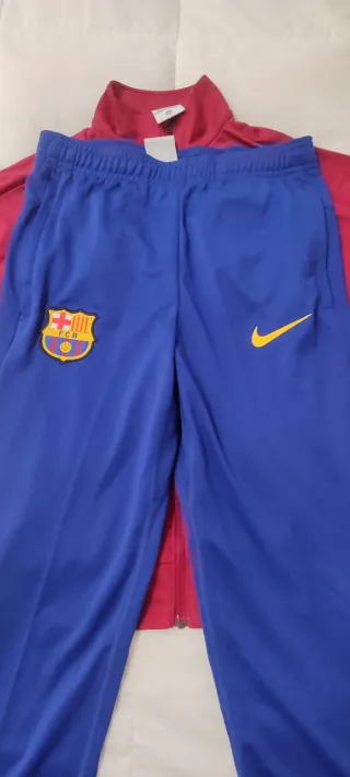 Chándal FC Barcelona Nike Rojo y Azul