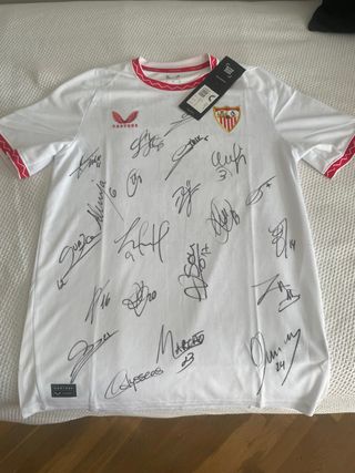 Camiseta Oficial Sevilla FC Firmada