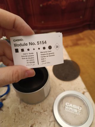 Reloj Casio Vintage Unisex Plata y Blanco