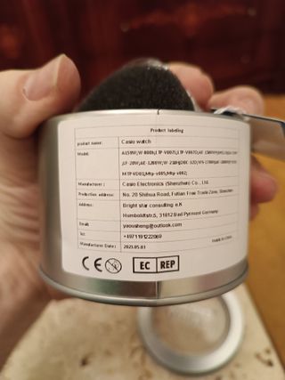 Reloj Casio Vintage Unisex Plata y Blanco