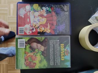 VHS Alicia y Bongo Disney Clásicos