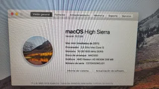 Mac Mini i5, 16G, 1T SSD, AMD RADEON (Mediados 201