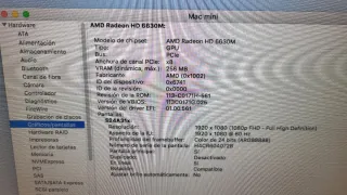 Mac Mini i5, 16G, 1T SSD, AMD RADEON (Mediados 201