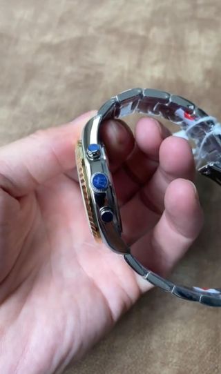 Reloj Maserati Cronógrafo Dorado y Plateado