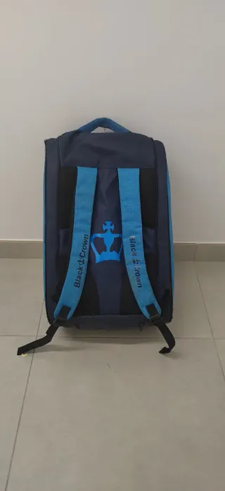 Paletero Pádel Black Crown Azul