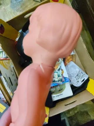 Muñeca vintage de plástico