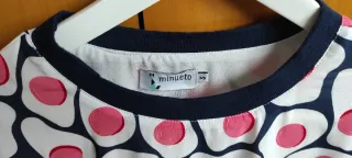 Blusa estampada talla S/M