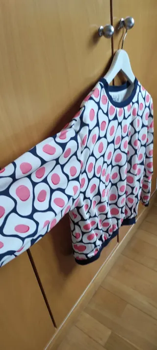 Blusa estampada talla S/M