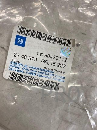 tapa maletero opel vectra b nuevo