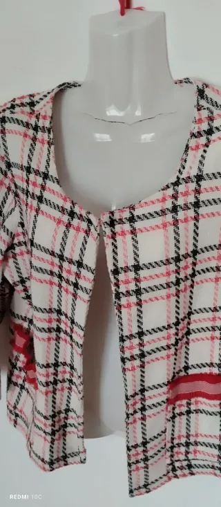 Blazer donna a quadri