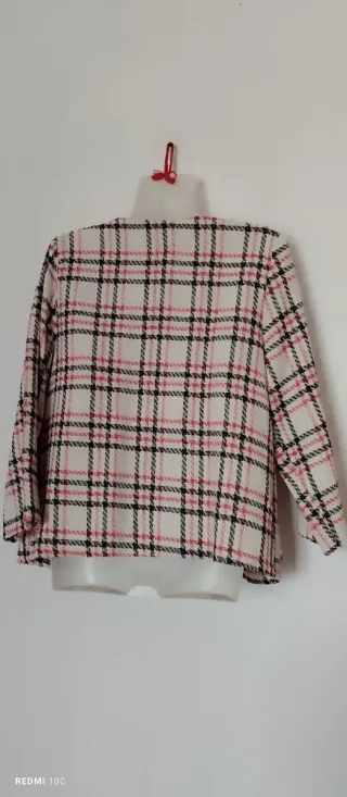 Blazer donna a quadri