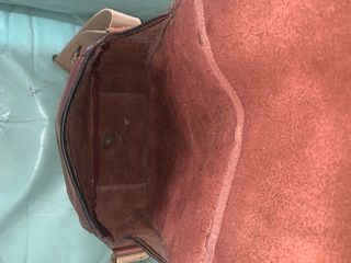 Borsa a tracolla in cuoio marrone