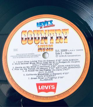 Vinile LP Levi's In Concerto Country Music