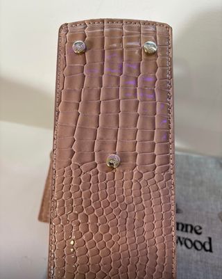 Bolso Vivienne Westwood Rosa Cocodrilo