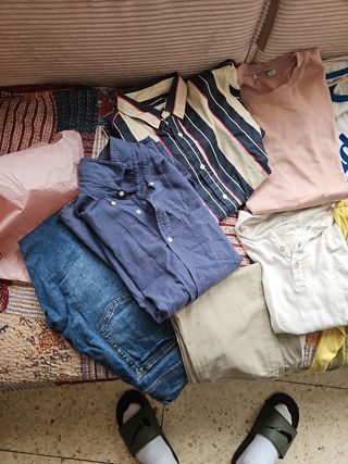 Lote Ropa Variada Hombre. 5 euros cada uno.