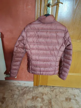 Chaqueta Blauer plumífero rosa