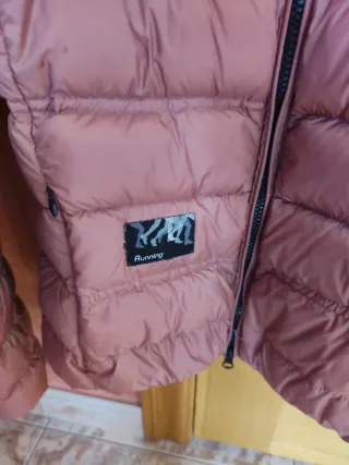 Chaqueta Blauer plumífero rosa