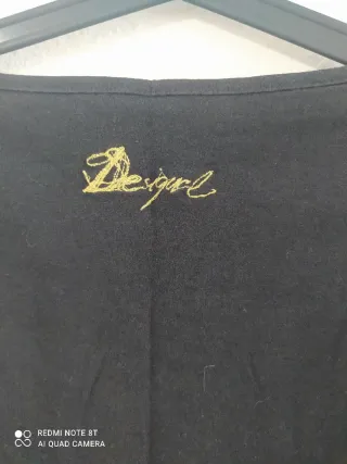 Vestido Desigual Negro Multicolor