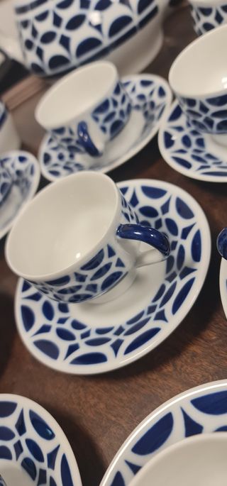 Juego de café Sargadelos 8 servicios