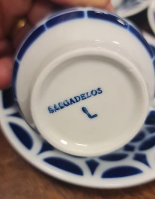 Juego de café Sargadelos 8 servicios