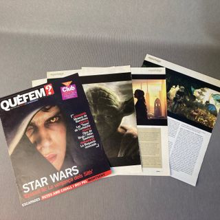 STAR WARS Revistas+clippings Castellano y Català