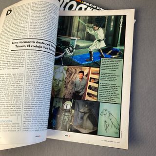 STAR WARS Revistas+clippings Castellano y Català