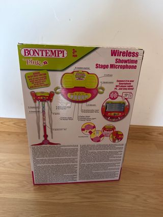 Bontempi Pink Showtime Stage Microphone
