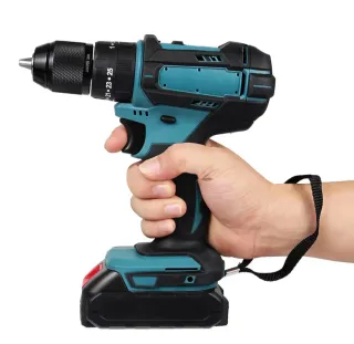 Taladro PERCUTOR 2 Baterías 21V Litio