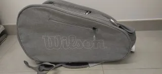 Paletero Pádel Wilson Team Gris