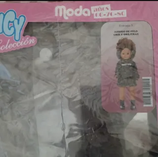 Nancy Colección Abrigo Pelo Gris