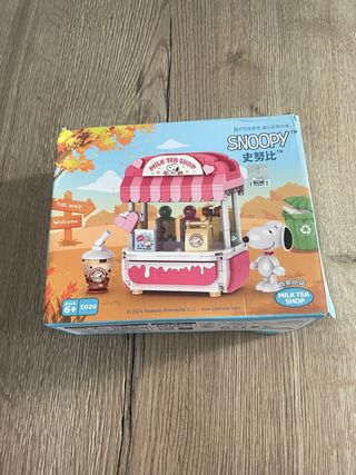 Snoopy bloques de construcción peanuts