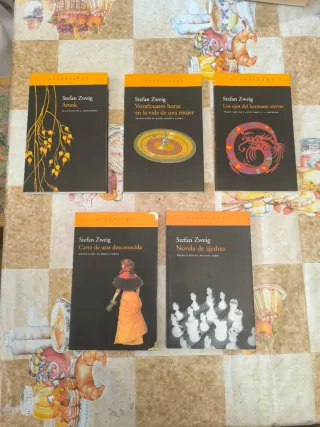 Lote indivisible libros de Stefan Zweig