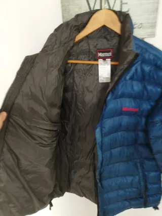 Plumas Marmot Azul Talla L